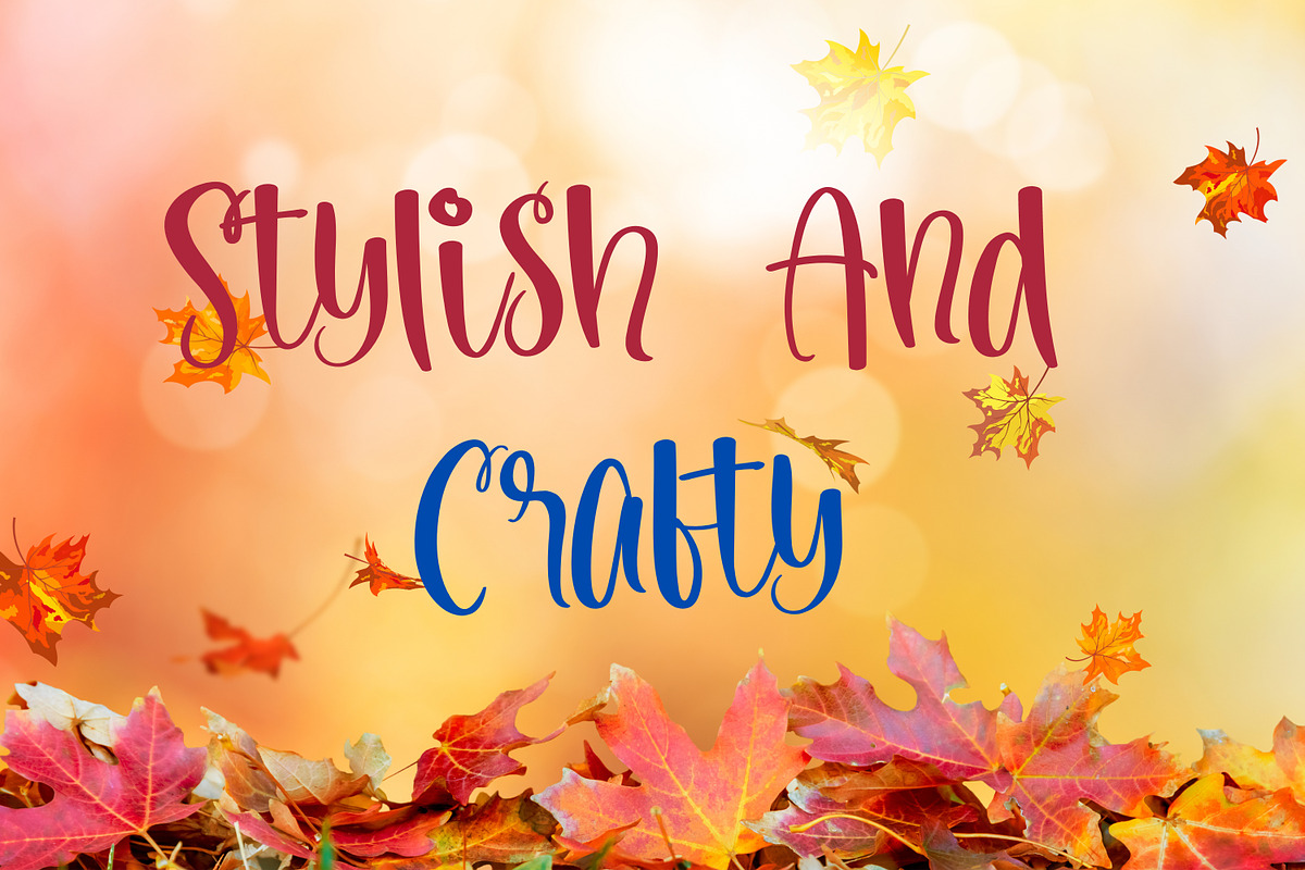 Felix Sterling: Stylish Handwritten, a Handwritten Font by PaperMoon (Photo 4 of 7)