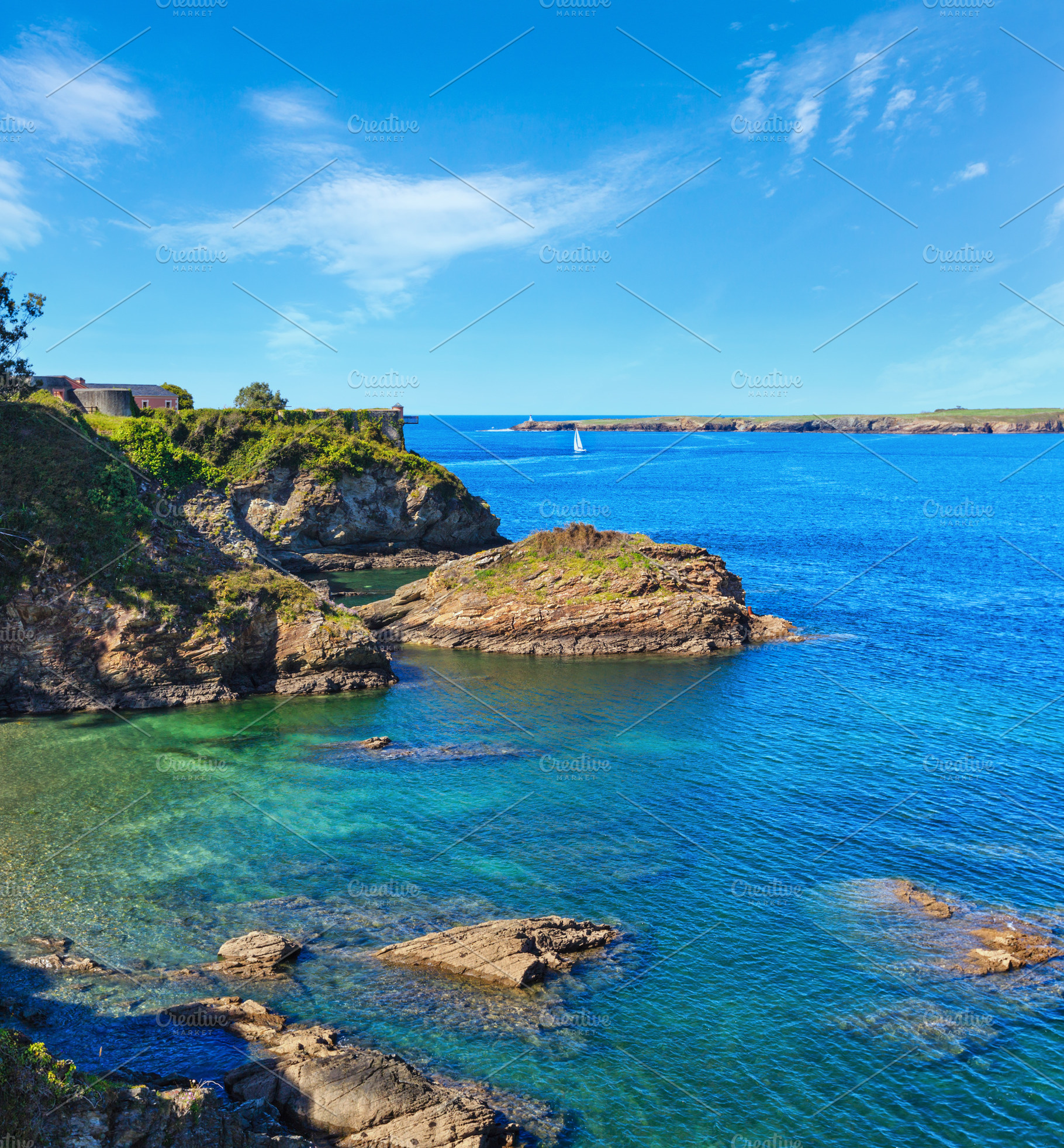 Ribadeo estuary (Lugo, Spain)., a Nature Photo by YuriyB