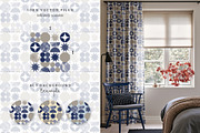 Retro mosaic seamless pattern set, a Pattern Graphic by Momosama Studio (Thumbnail 2 of 5)