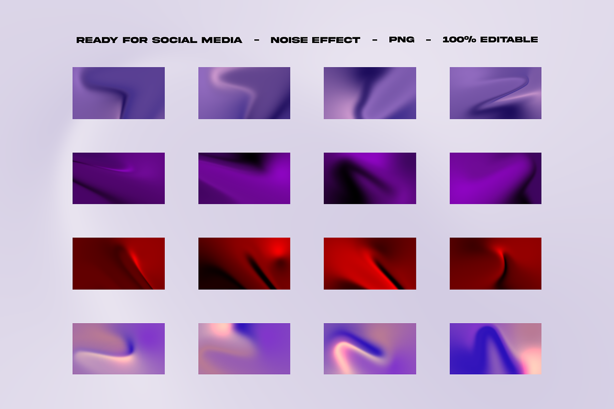 200 Gradient Backgrounds in 4K