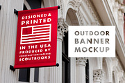 Outdoor Banner Mockup, a Product Mockup by Jacob Waites (Thumbnail 1 of 6)
