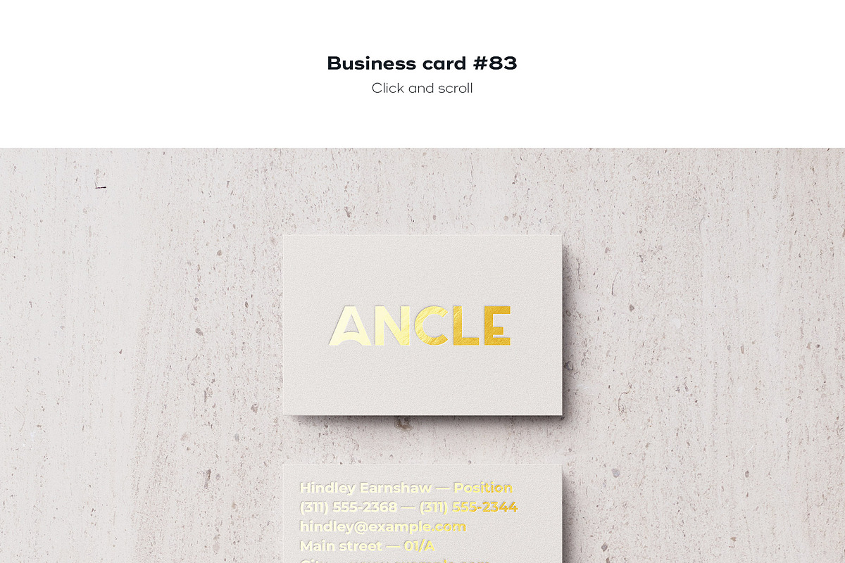 Business Card Logo Template Bundle, a Product Mockup by FoundImages (Photo 96 of 163)
