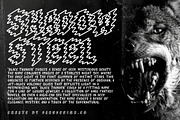 Throne Resonance Metal Thorn Display, a Blackletter Font by dansdesign (Thumbnail 5 of 12)