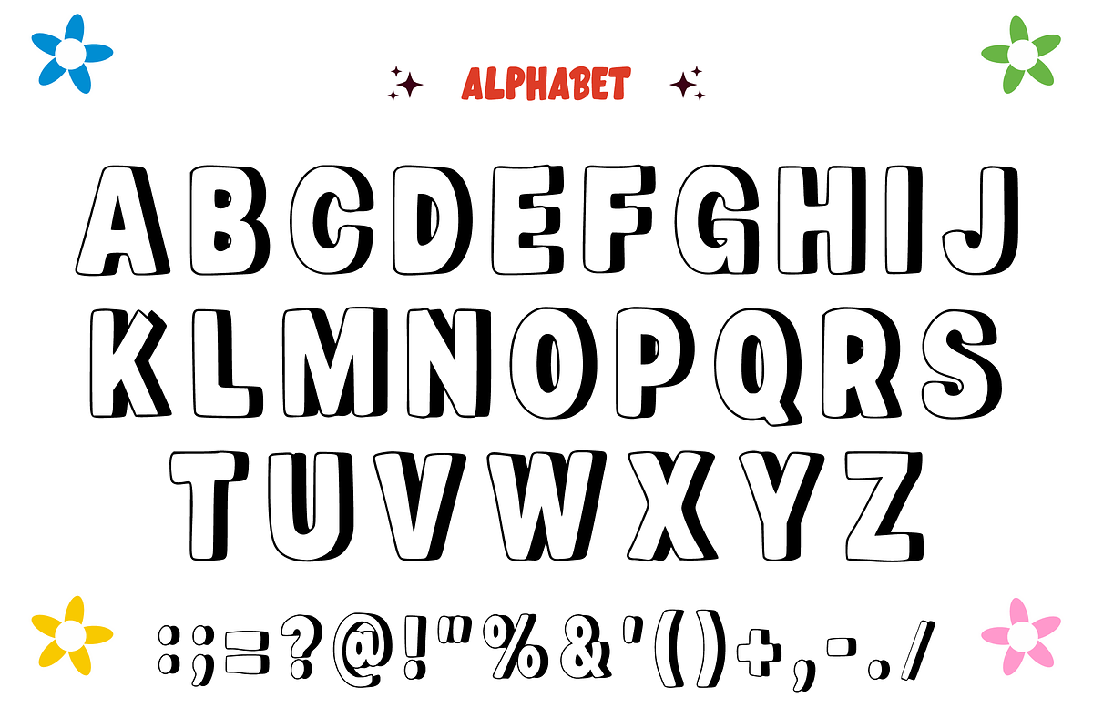 Hello Kids - Display Font, a Font by KiddoGlyphs Studio (Photo 4 of 5)