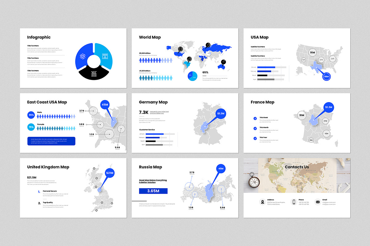 Digital Marketing Presentation, a Presentation Template by GenerousArt (Photo 6 of 8)