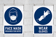 Covid19 posters, a Graphic by mesblanc (Thumbnail 1 of 4)