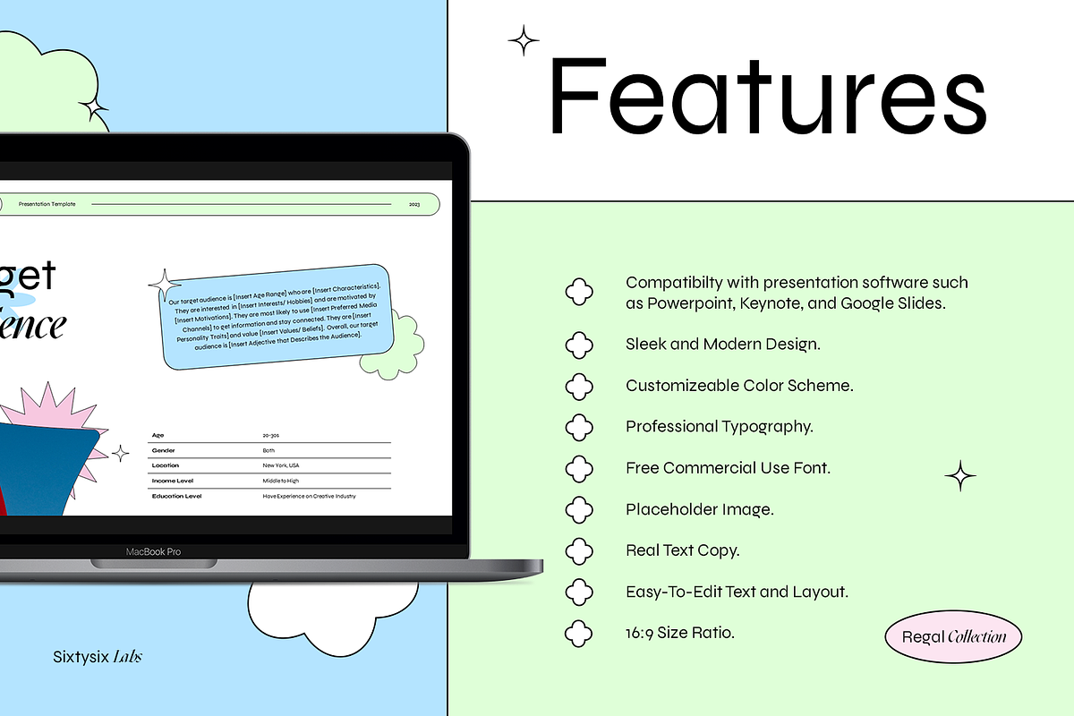 Regal - Creative Brief, a Presentation Template by Sixtysix Labs (Photo 2 of 8)
