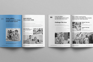 Digital Case Study Booklet Template