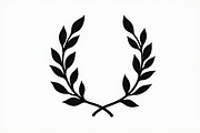Laurel Wreath Silhouette Set, an Illustration by jahid234 (Thumbnail 5 of 9)