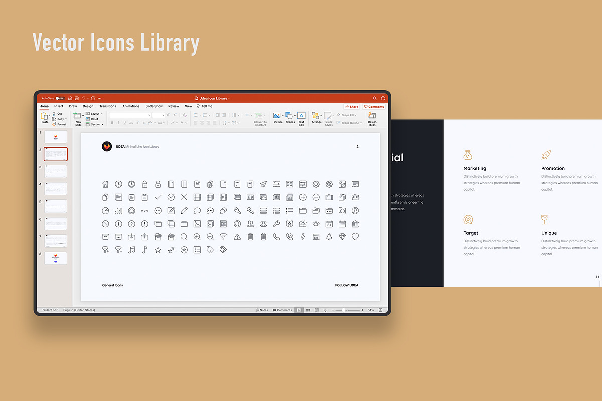 BeMind - Minimal & Creative Template, a Presentation Template by UDEA Store (Photo 8 of 18)