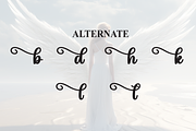 Angel | Script Font, a Handwritten Font by Scratchones (Thumbnail 8 of 9)