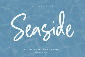 Seaside - Modern Handwritten Font