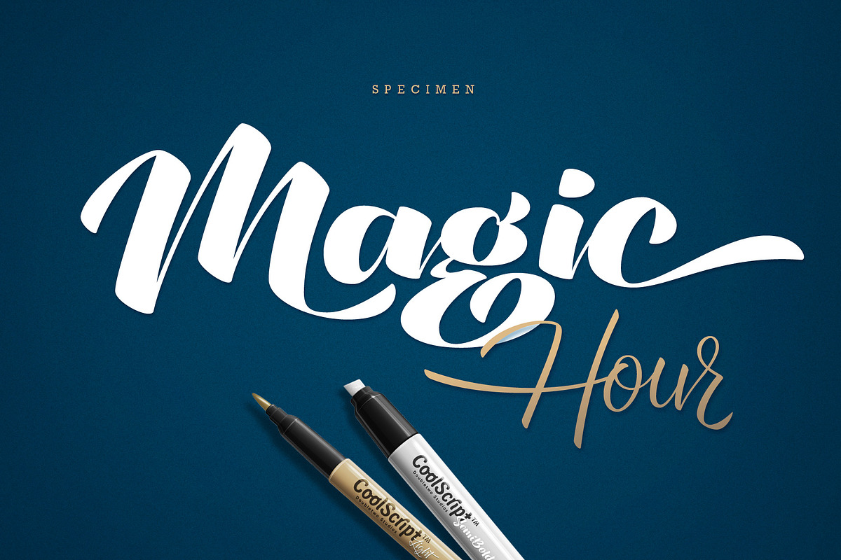 XXII CoolScript - Font Family, a Handwritten Font by Doubletwo Studios (Photo 11 of 13)