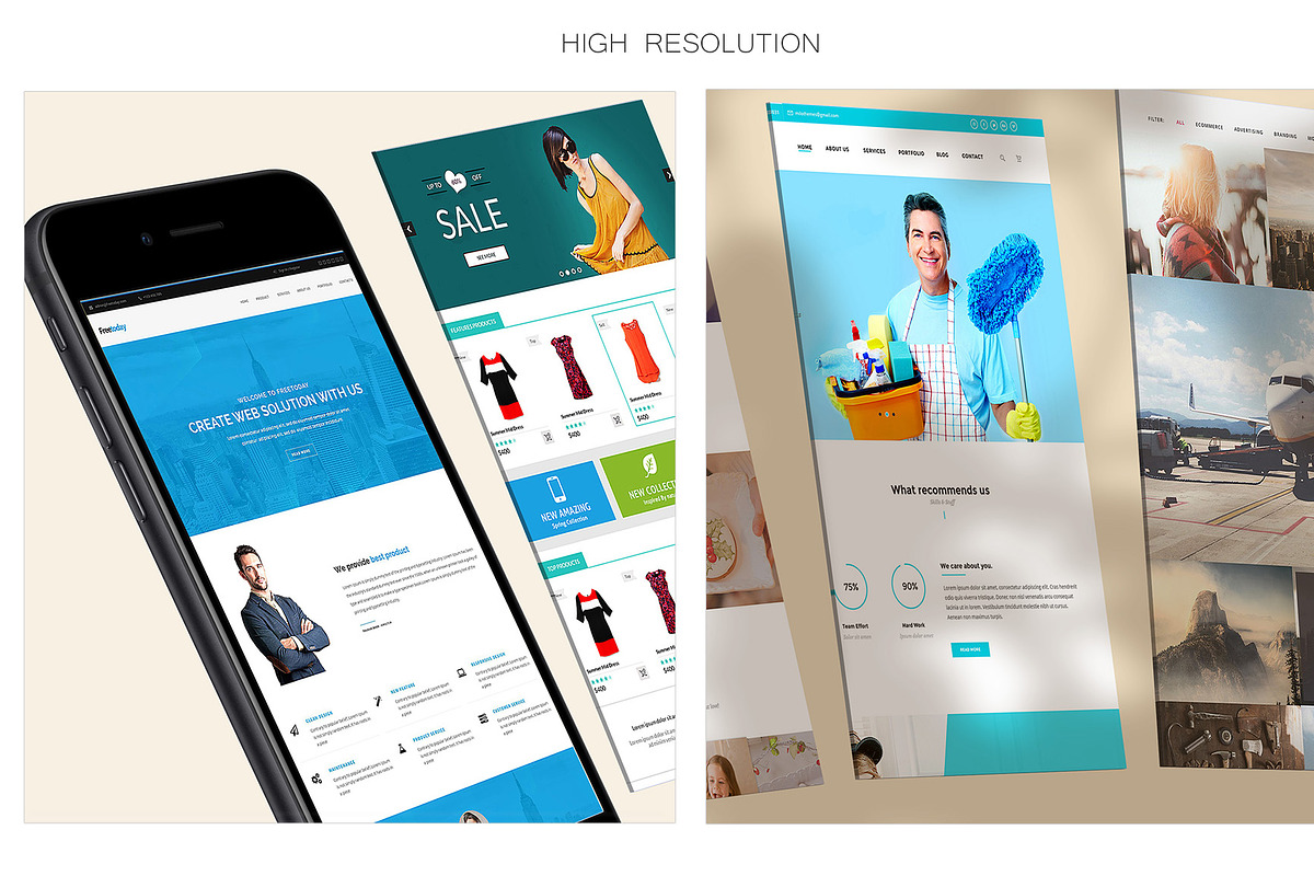 All iPhone Mockup Vol 1, an iPhone Mockup by Mock-up Store (Photo 19 of 27)