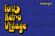Boldscope - Retro Psychedelic, a Sans Serif Font by ahweproject (Thumbnail 7 of 10)