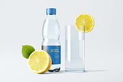 Plastic Water Bottle Mockup, a Product Mockup by zpackcreative (Thumbnail 1 of 4)