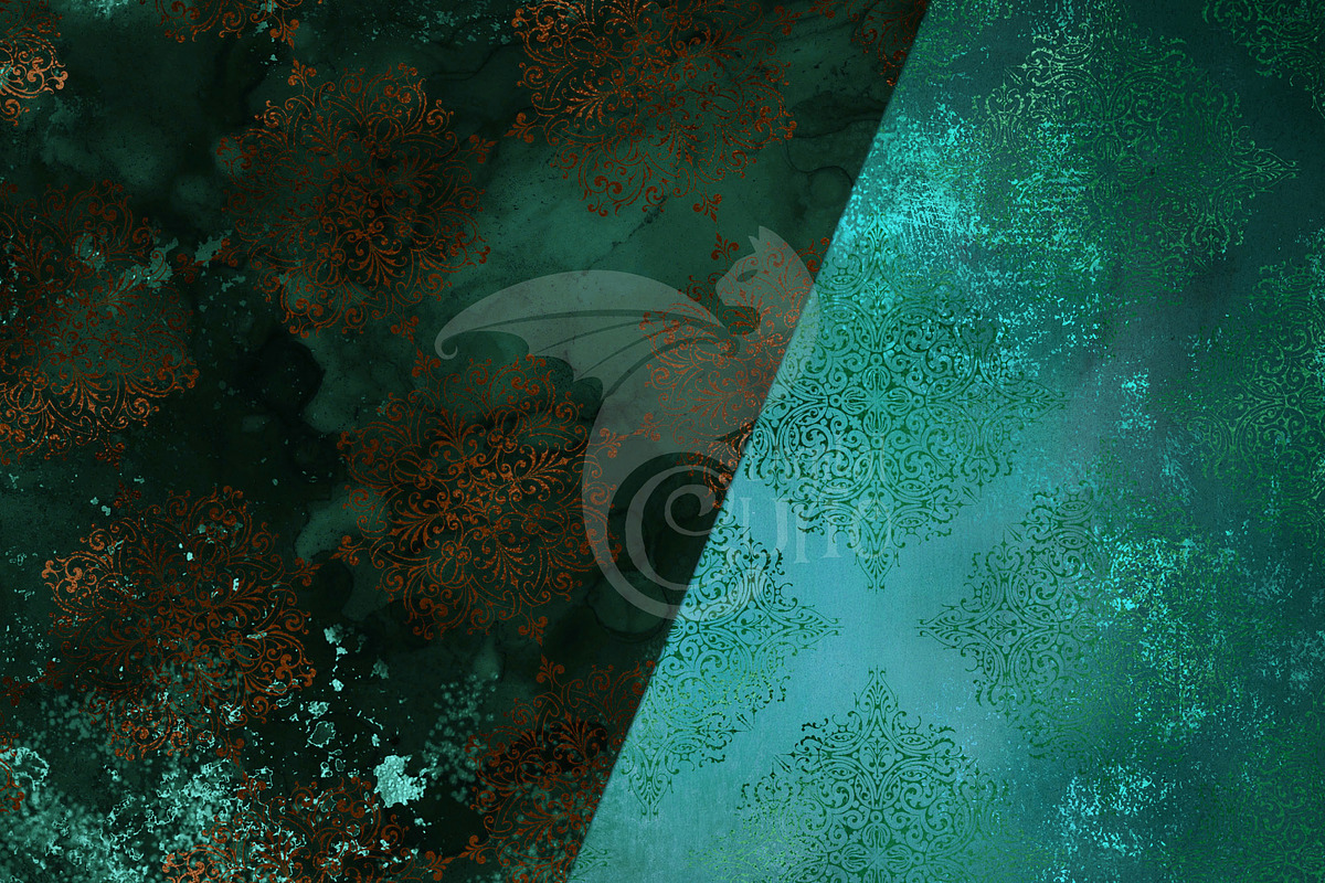 Forest Song Digital Paper, a Texture Graphic by Digital Curio (Photo 3 of 4)