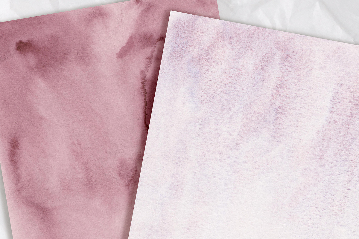 Set of 14 watercolor backgrounds, a Texture Graphic by SweetRenieDesigns (Photo 11 of 11)