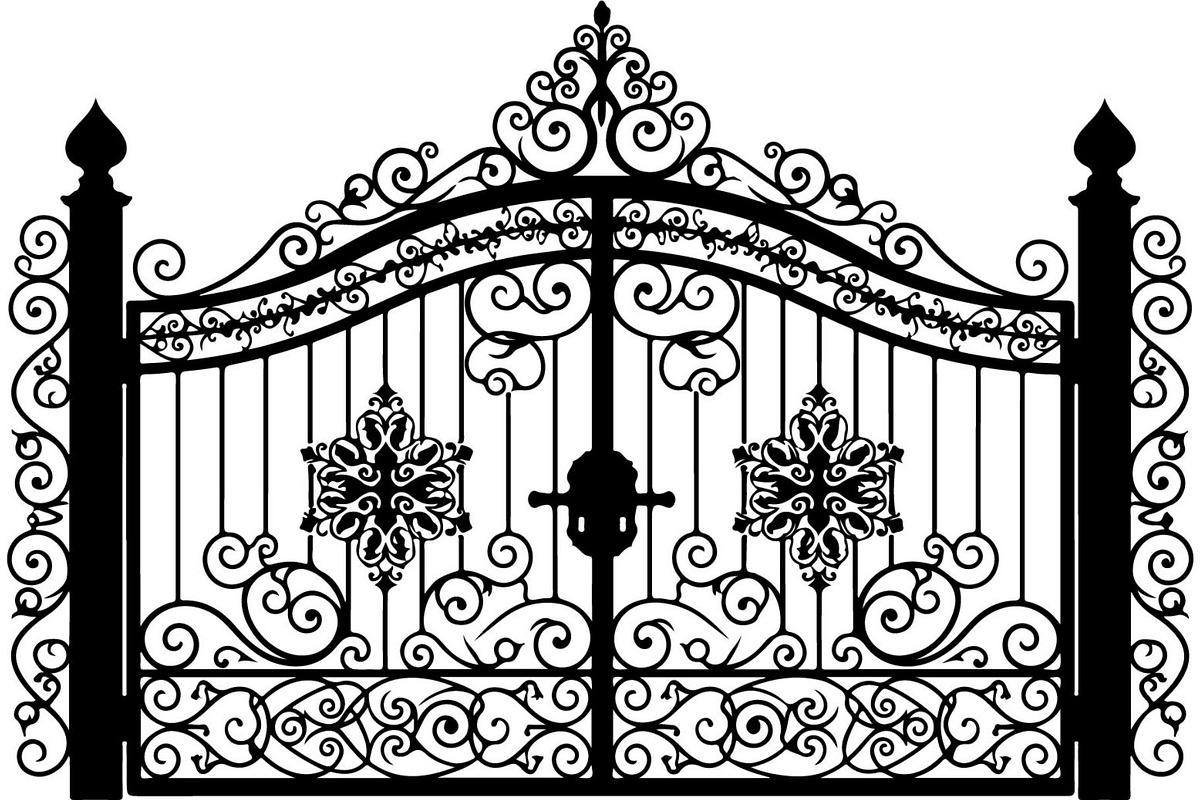 Decorative Iron Gate Bundle, a Decorative Illustration by Designer_Momina (Photo 12 of 26)