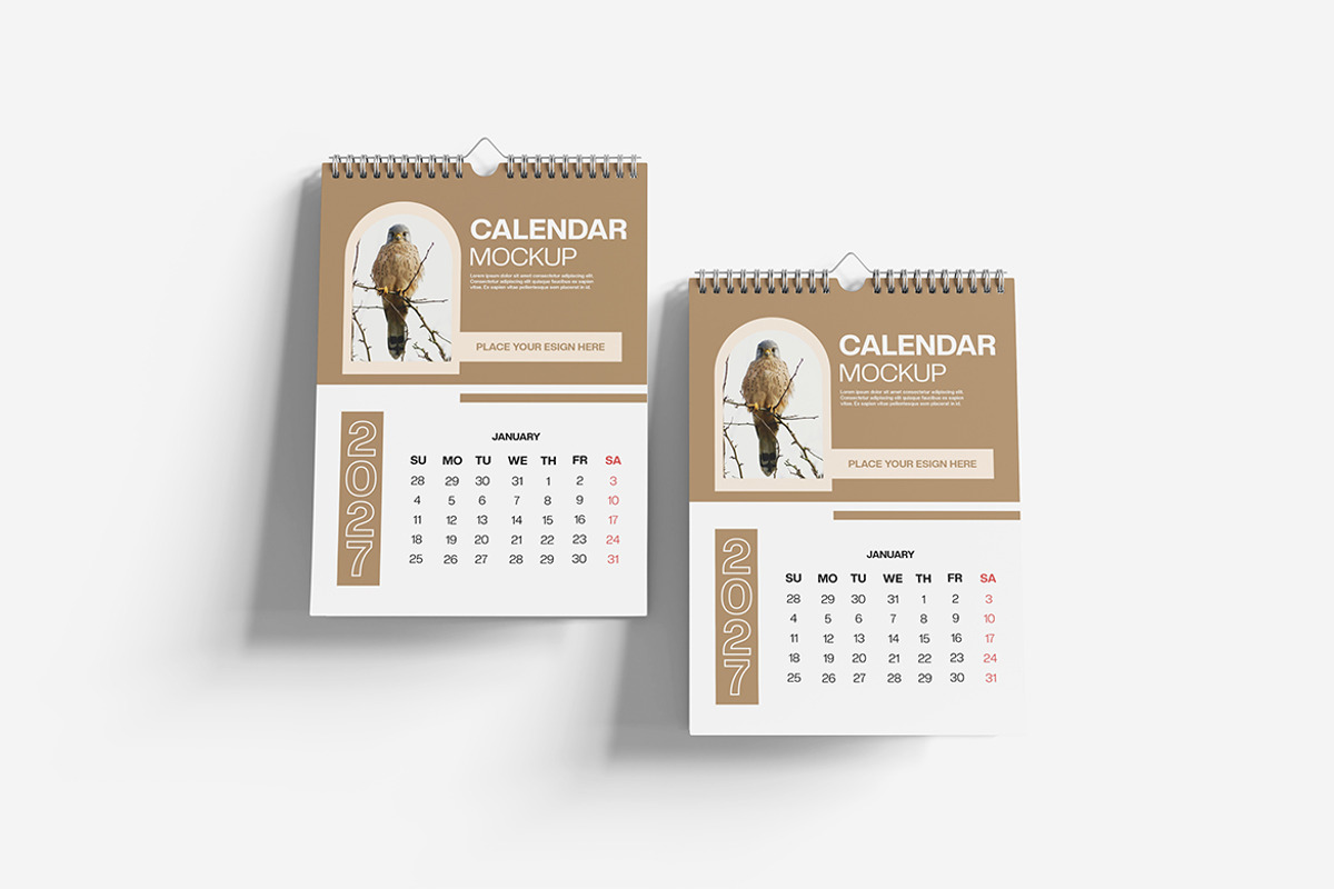 Calendar Mockup, a Mockup by Indah (Photo 4 of 6)