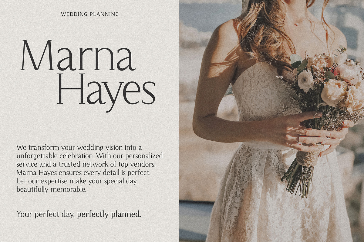 Chic and Stylish Variable Serif Font, a Serif Font by pixelcolours (Photo 8 of 14)