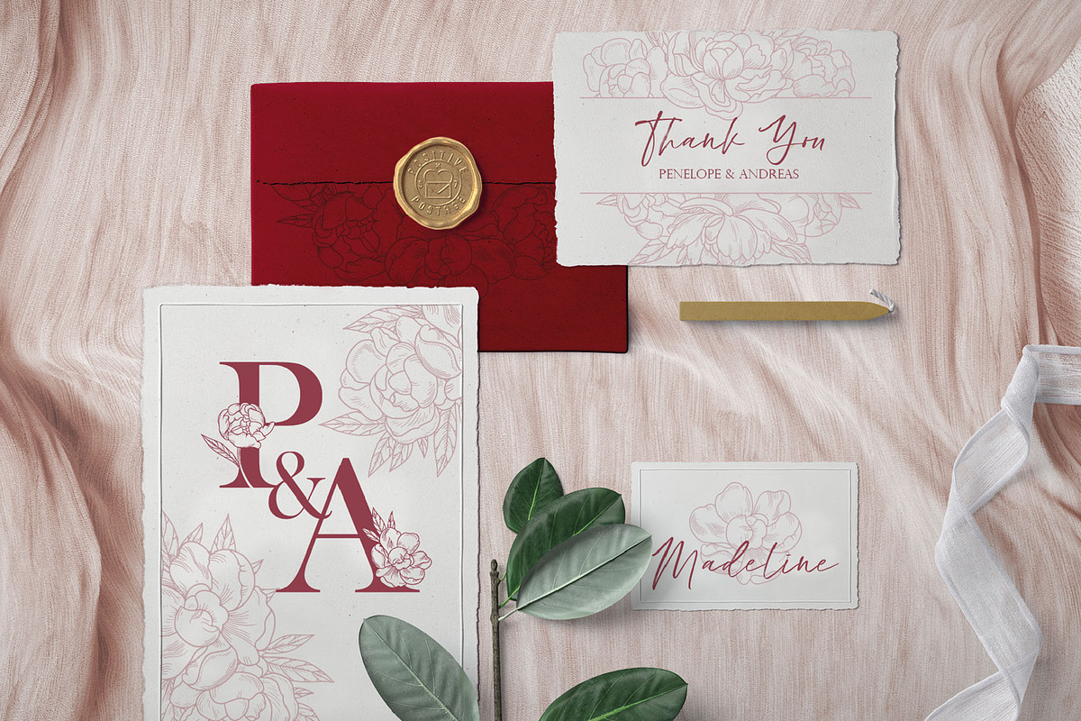 Peonies Line Art SVG, AI, EPS, PNG, a Decorative Illustration by InstaDesignPro (Photo 6 of 12)