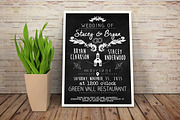 Vintage Wedding Invitation Template, an Invitation Template by Graphicfy Templates (Thumbnail 3 of 5)