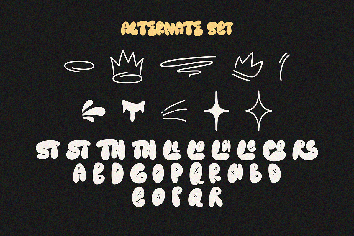 Holymoly Bubble Graffiti Display, a Handwritten Font by Typetemp Studio (Photo 13 of 15)