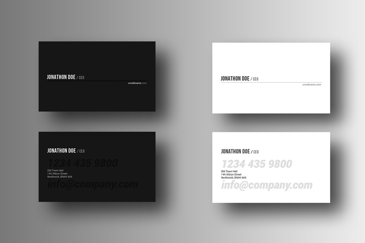 200 BUSINESS CARDS(BUNDLE) ONLY $59, a Business Card Template by DesignGhar (Photo 6 of 21)