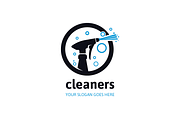 Cleaning Cleaners Logo, a Branding & Logo Template by MLJ studios (Thumbnail 1 of 3)