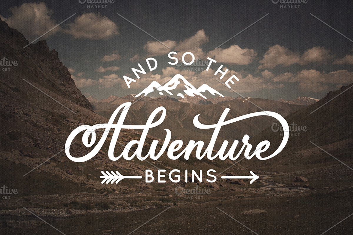 6 Outdoor Adventure Badges, an Object Graphic by tetiana.svirska (Photo 1 of 8)