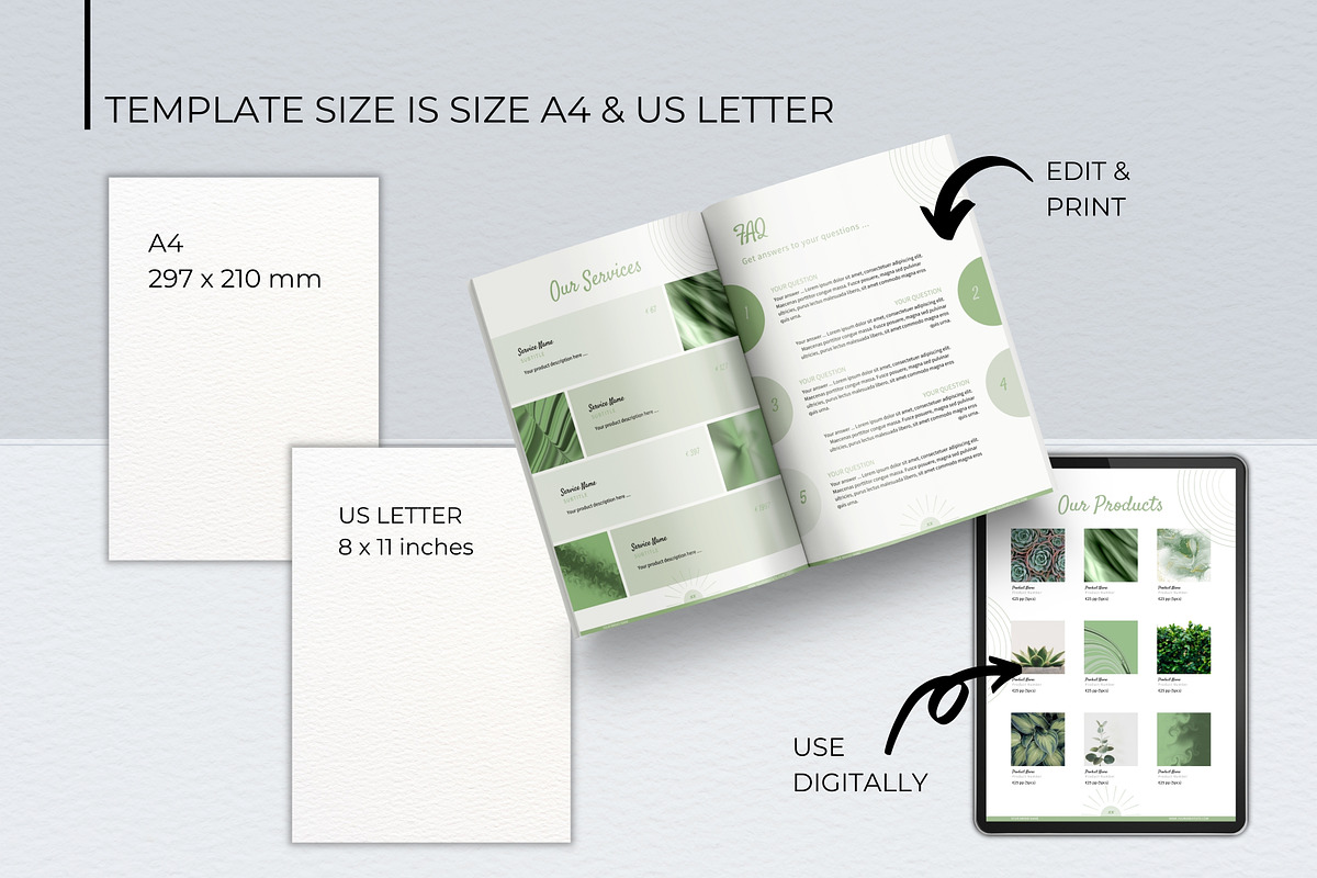 Product Catalog Canva Template, a Magazine Template by B2 Studio (Photo 8 of 11)