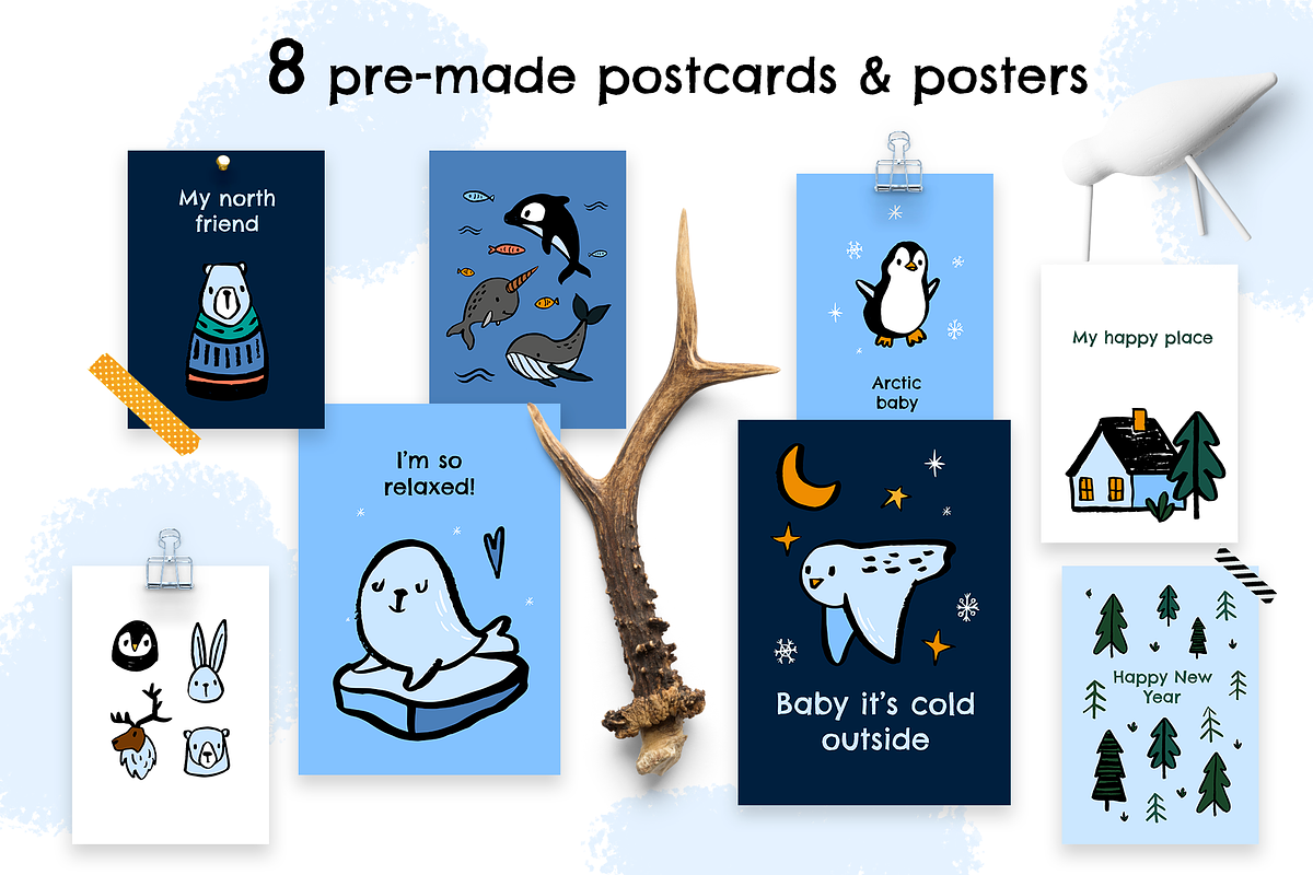 Scandinavian Arctic fun ink creator, an Animal Illustration by Beauty Drops (Photo 4 of 9)