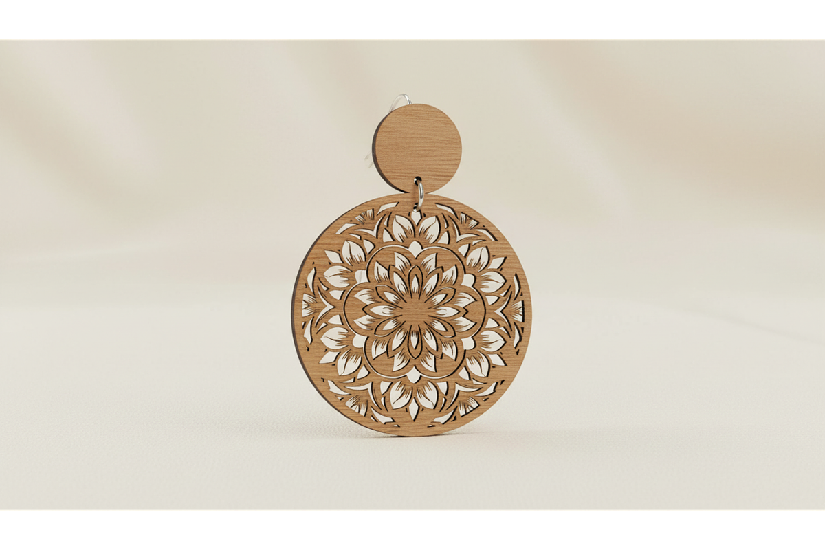 Bloom Laser Earring Bundle, a Graphic by musafir_fashion (Photo 8 of 11)