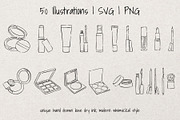 Makeup Essentials | Whimsical Sketch, an Object Illustration by Artalia (Thumbnail 2 of 5)