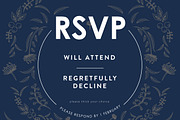 Beautifully illustrated wedd invites, an Invitation Template by Laffmate (Thumbnail 3 of 4)