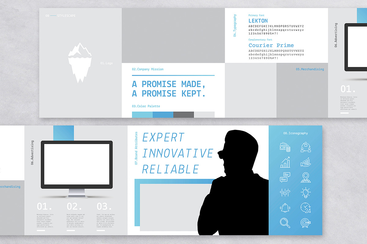 Stylescape / Moodboard Template 08, a Product Mockup by Andre28 (Photo 3 of 6)