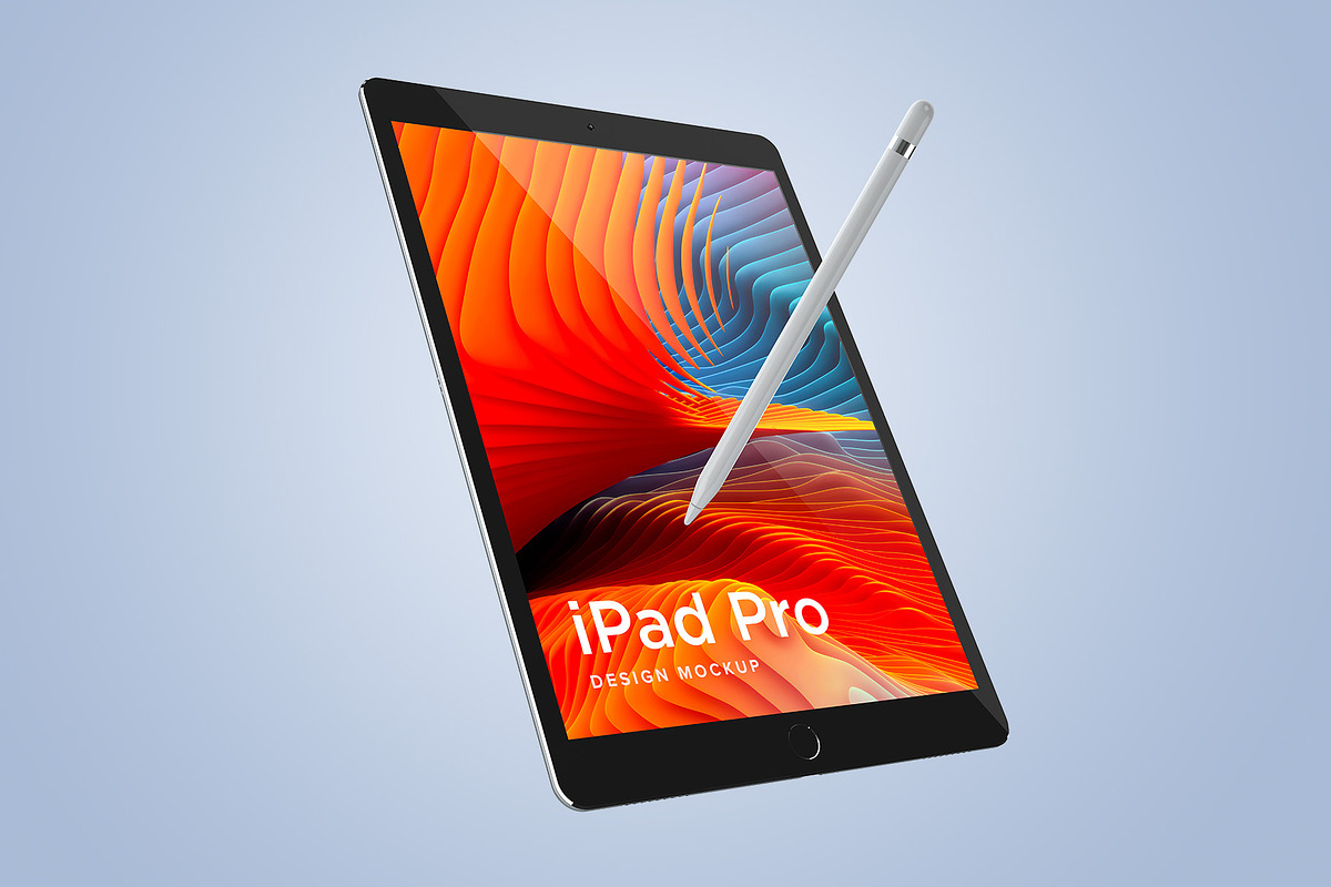 iPad Pro Design Mockup, an iPad Mockup by illustrated (Photo 9 of 11)