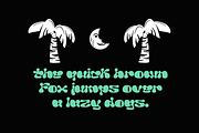 Chunky Hippie Display Font, a Font by Oui Studio (Thumbnail 6 of 10)