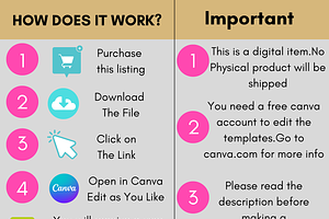 Blood Sugar Log Canva Templates