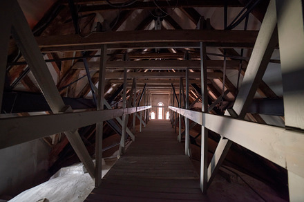 stairs inside the tower in the Church of Saints Simeon and Helen, a Photo by Pictures for you!!!!!!!!!