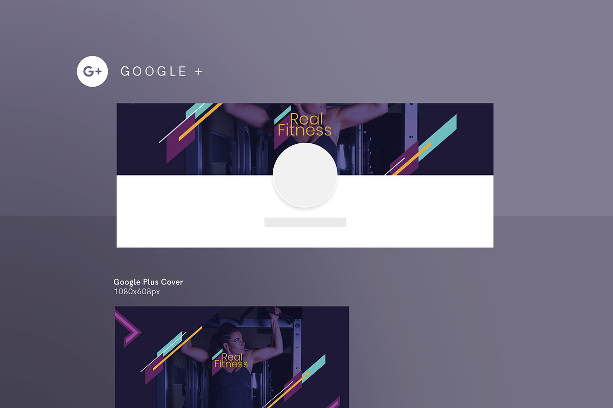 Social Media Pack | Fitness Gym, a Social Media Template by Amber Graphics (Photo 2 of 10)