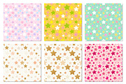 Pastel Star Seamless Pattern Bundle, a Pattern Graphic by Dream Creation (Thumbnail 3 of 6)