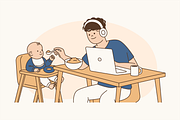 Work Life Blend Illustration, an Object Graphic by Jump Studio (Thumbnail 12 of 12)