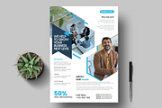 Corporate Business Flyer Poster, a Flyer Template by MightyDesign (Thumbnail 1 of 6)