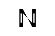 Folded Red Letter N Logo, a Branding & Logo Template by Salman Shop (Thumbnail 2 of 3)