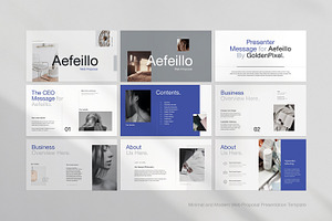 Aefeillo / Web Proposal Template