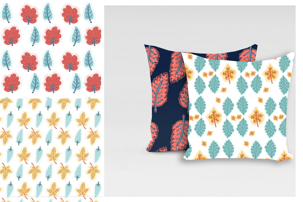 Hand made Autumn Organic Pattern Kit, a Pattern Graphic by Design Unique (Photo 5 of 13)