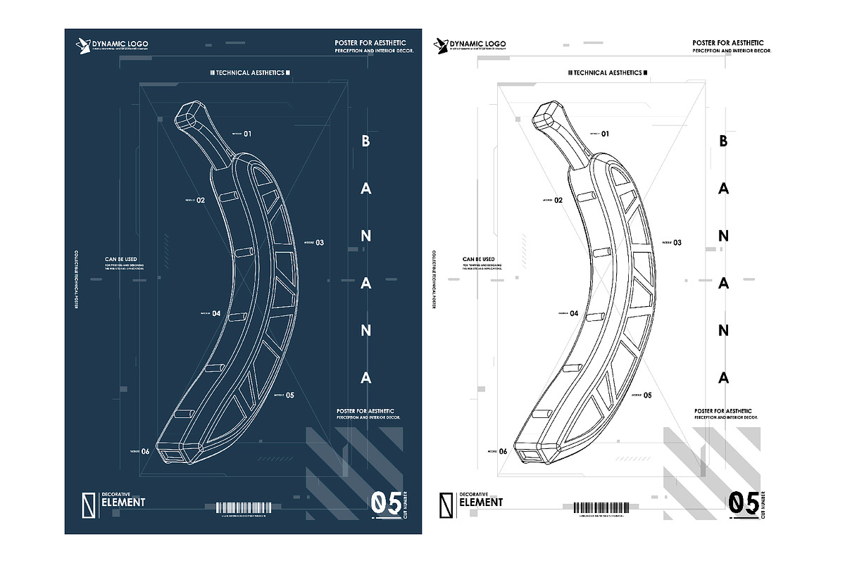 Futuristic Tech Posters, a Food Illustration by Andrew_Derr (Photo 2 of 15)