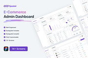 Spodut - E-Commerce Dashboard UI Kit, an UI Kit Template by Ahmed Rubel (Thumbnail 1 of 6)